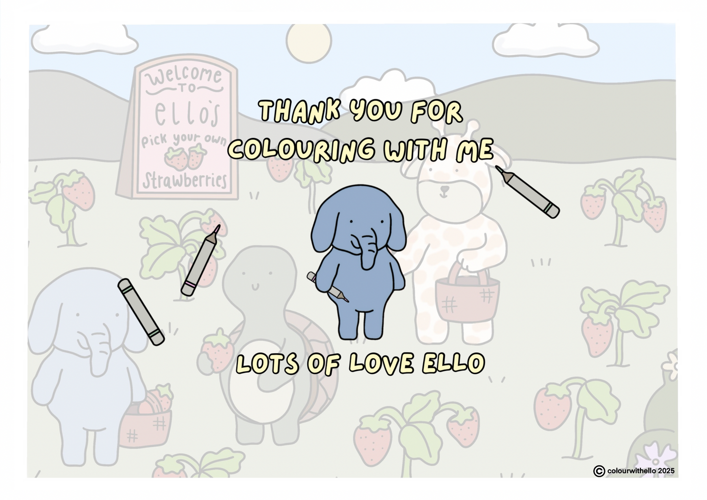 Colour With Ello : Chapter One Digital Download